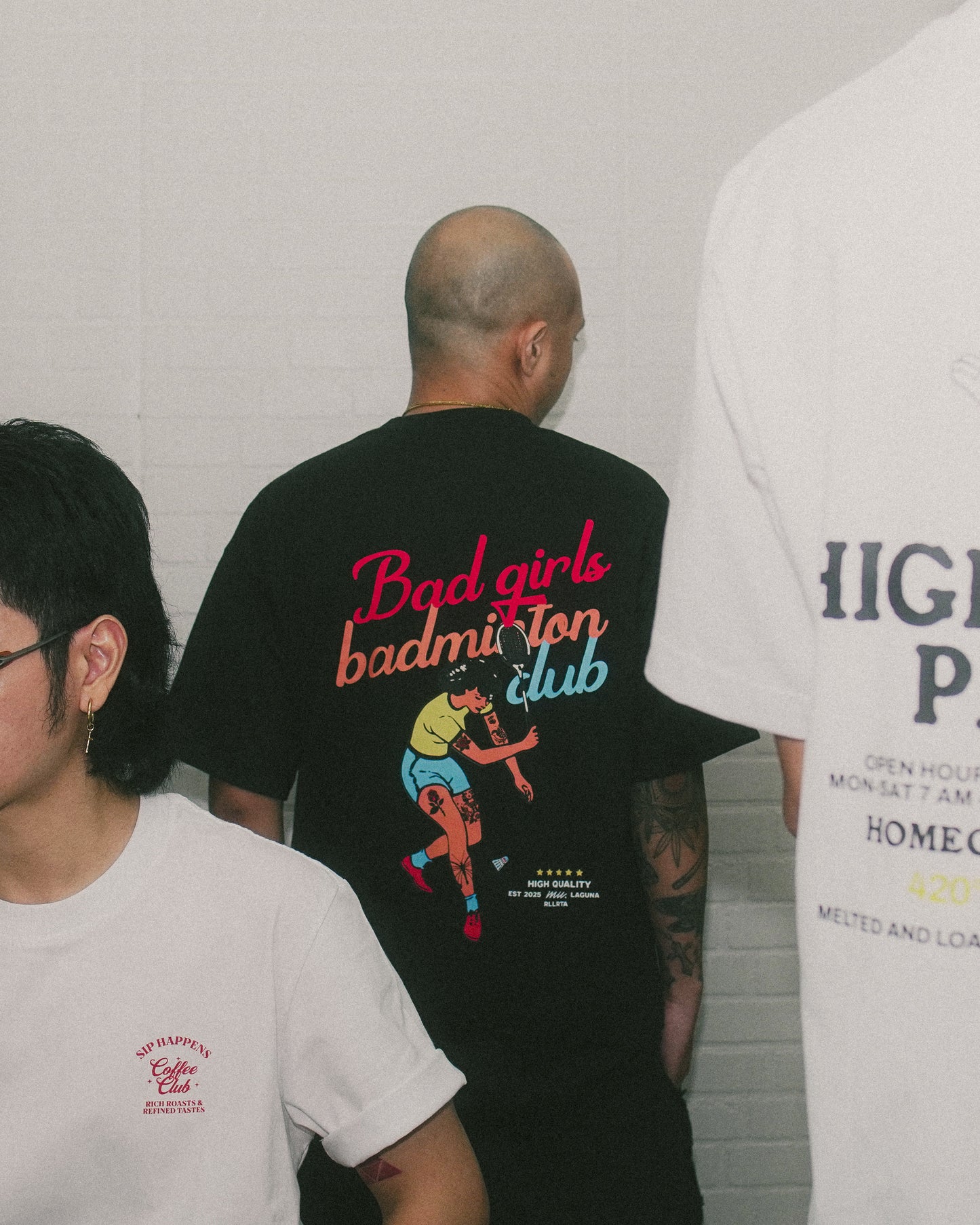 Bad Girls Badminton Club(Black)