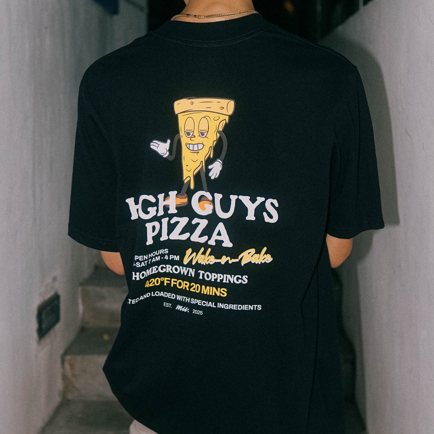 High Guys Pizza(Black)