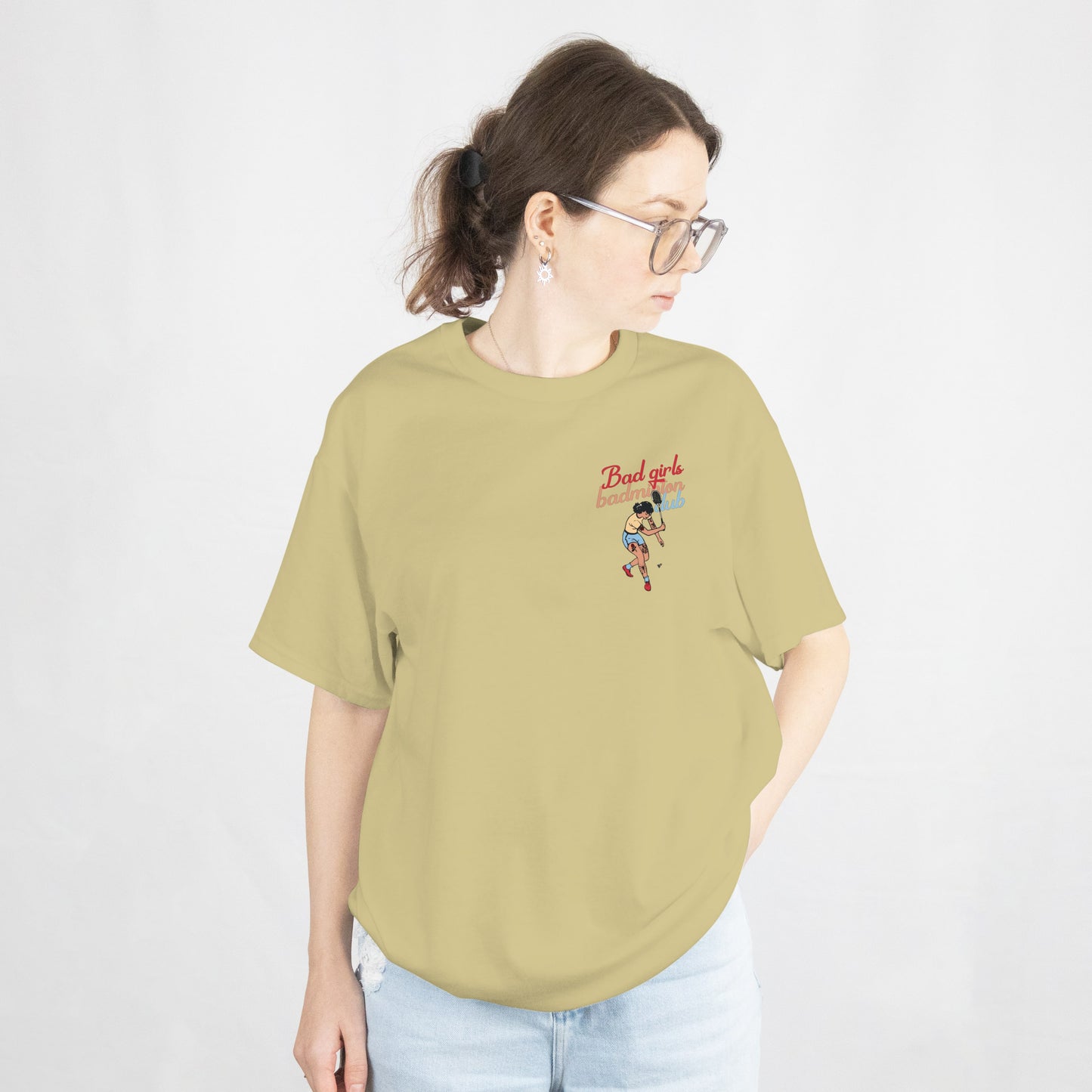 Bad Girls Badminton Club(Khaki)