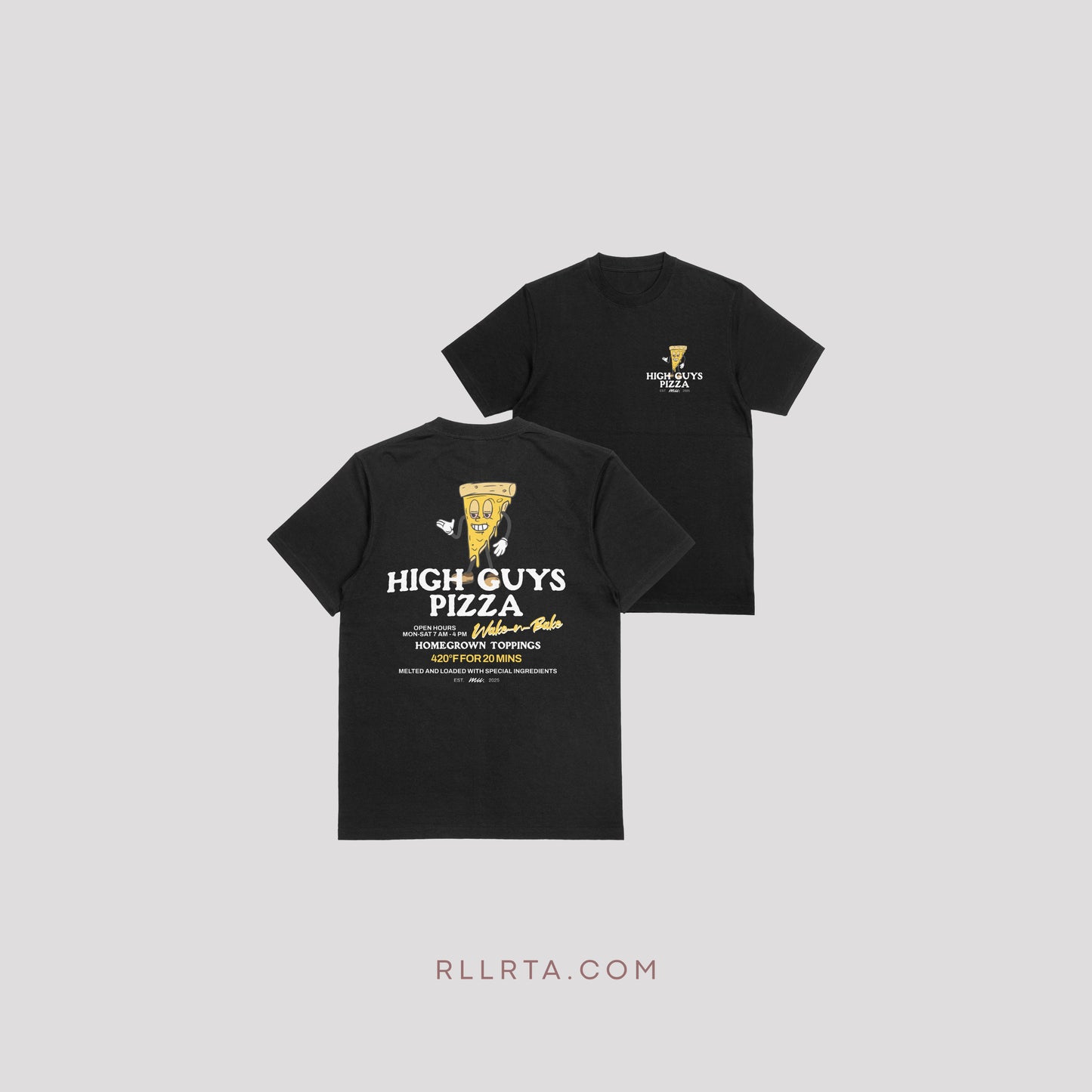 High Guys Pizza(Black)