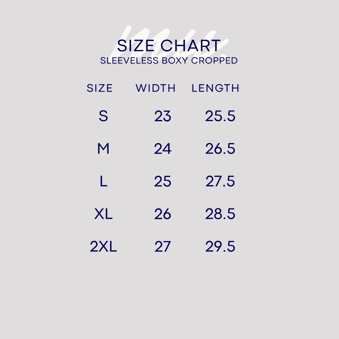 Sleeveless Signature(Black)