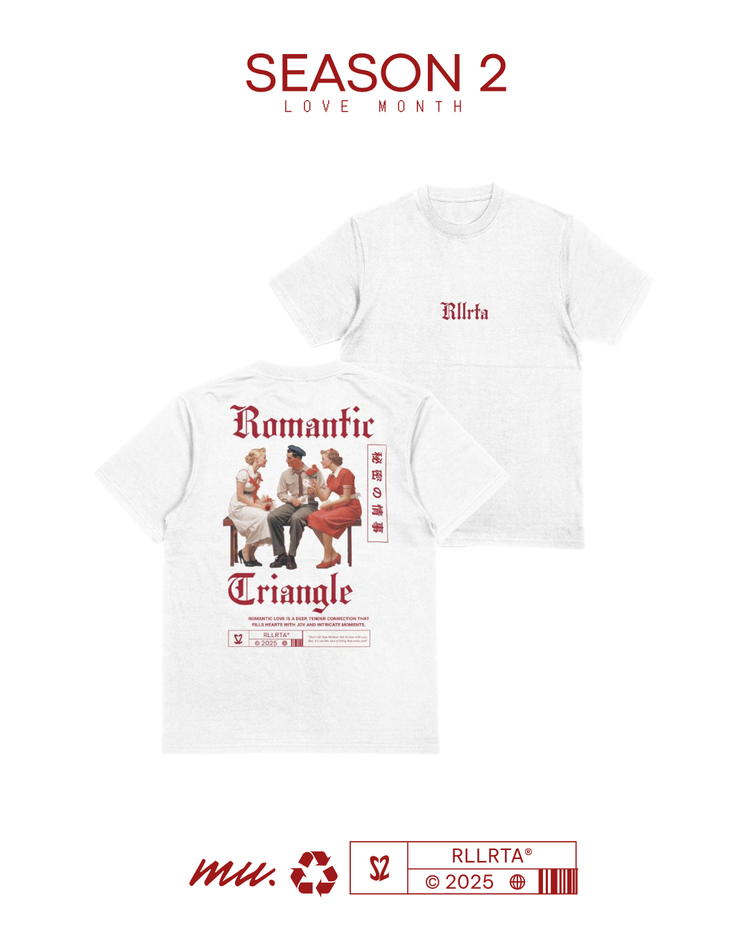 White Romantic Triangle