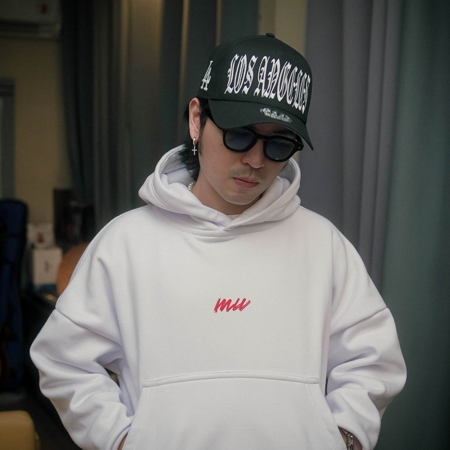 White Hoodie Love isn't just a Verb
