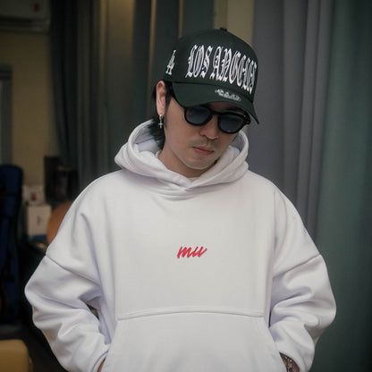 White Hoodie Love isn't just a Verb