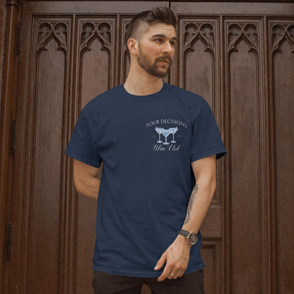 Pour Decisions Wine Club(Dark Blue)