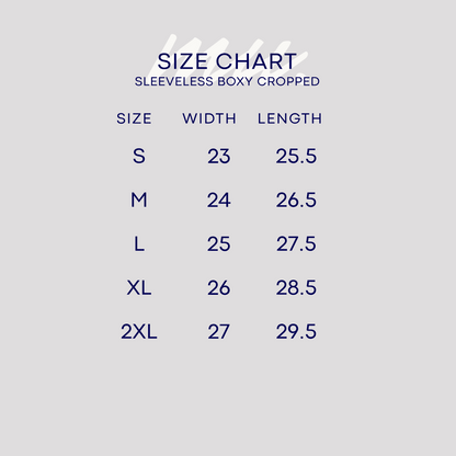 Sleeveless Signature(Black)