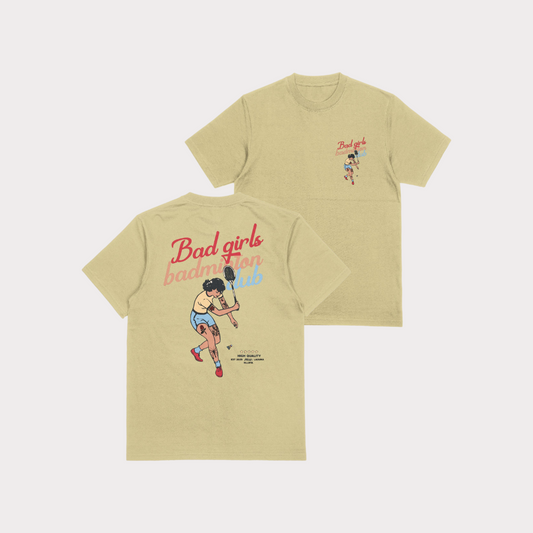 Bad Girls Badminton Club(Khaki)