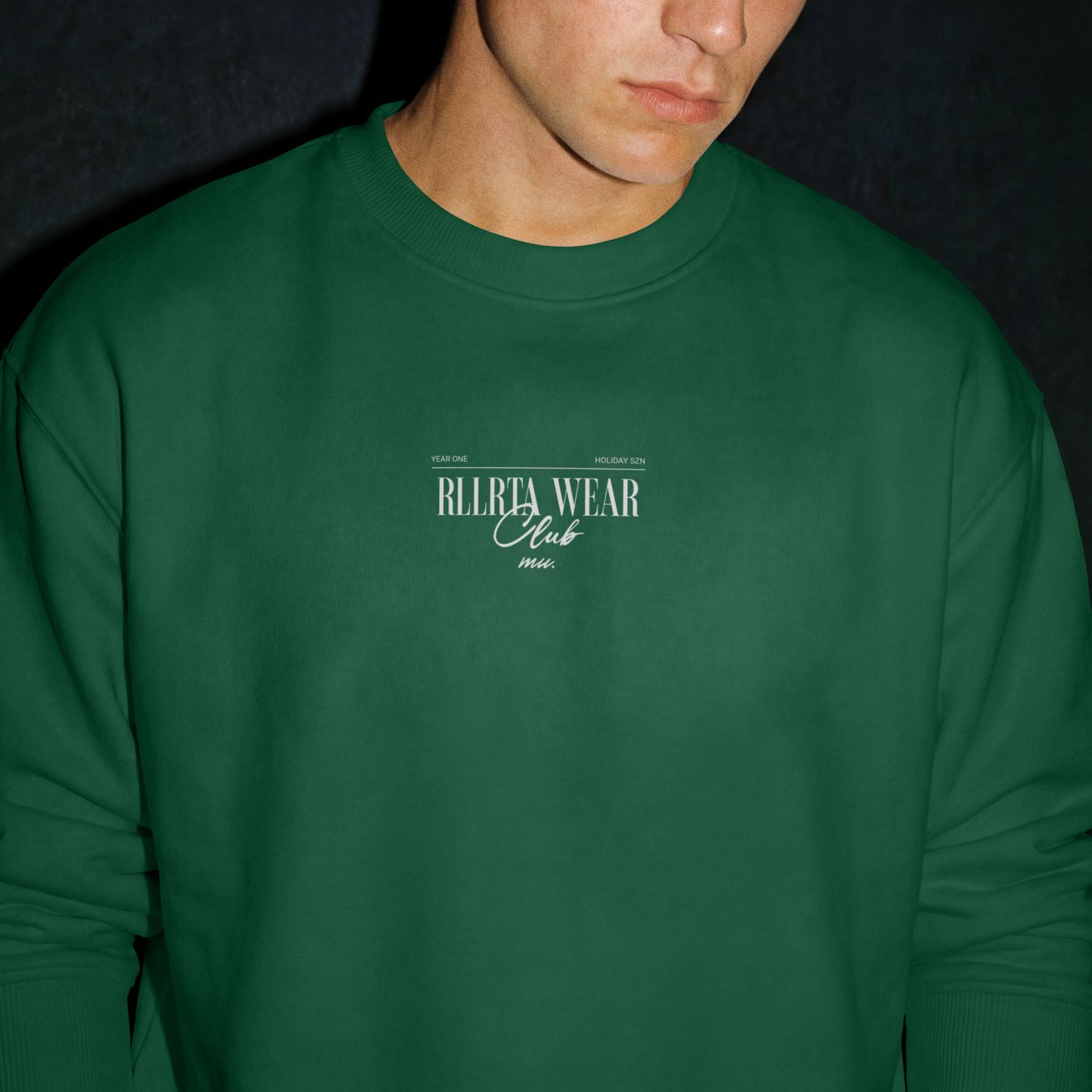 Moss Green Sweater RLLRTA Year One